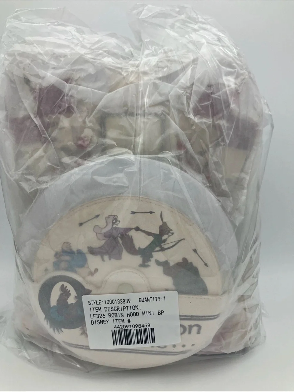Loungefly Disney Store 'Once Upon a Time' Robin Hood Mini Backpack
